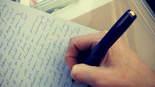 supporting local artists by writing to them