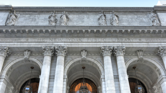 The NY Public Library.