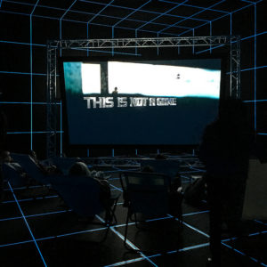 A photo of taken at the Dreamlands exhibit.