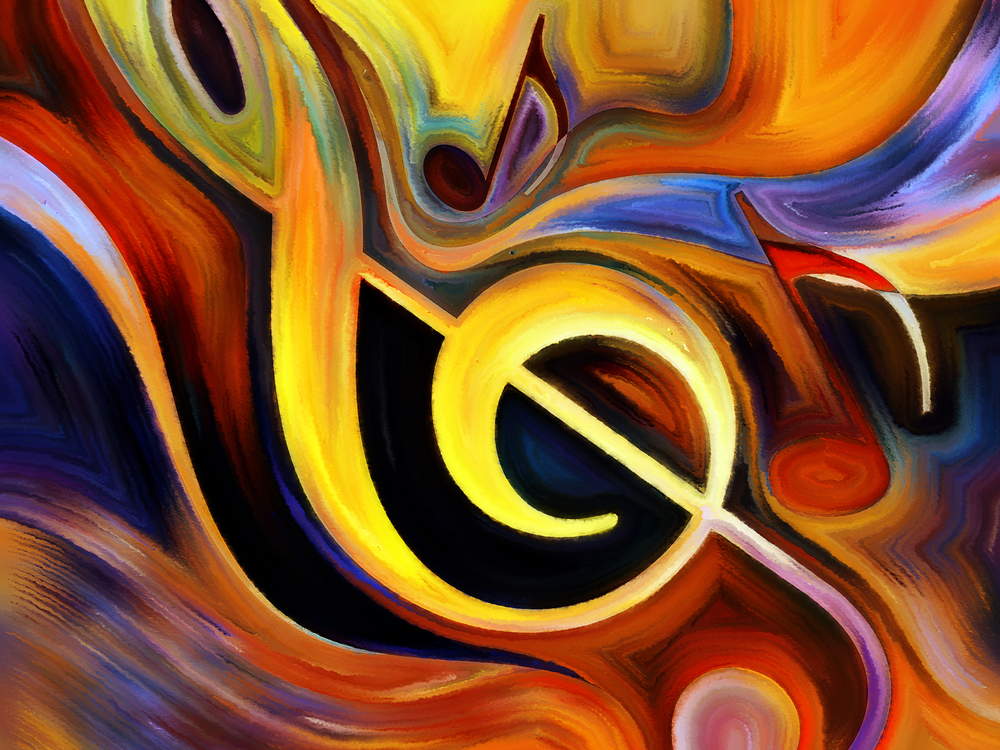 Artist ‘Sees’ Music, Paints Songs