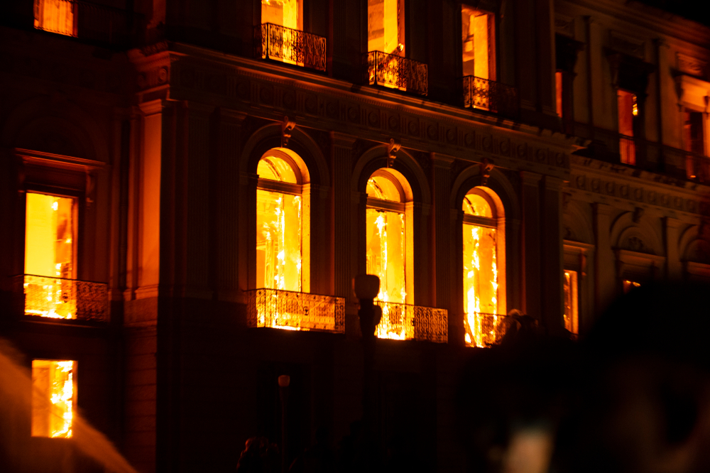 National Museum of Brazil Goes Up in Flames