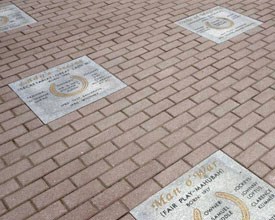 Hoofprints walk of fame