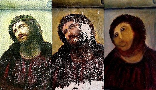 Botched Statue Restoration Compared to Infamous ‘Ecce Homo’ Incident
